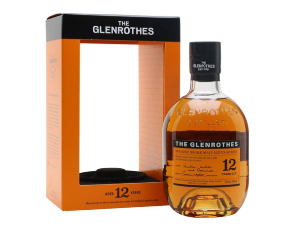 Glenrothes 12 yo Speyside Whisky - god whisky - foto