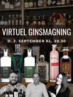 Virtuel Ginsmagning d. 2. september kl. 20.30 - foto