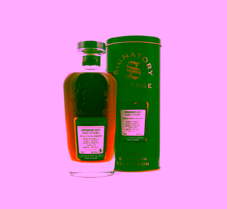 Edradour 10 yo (2012/2022), Signatory Vintage - Cask Strength (Sherry Butt #304), 58.9%