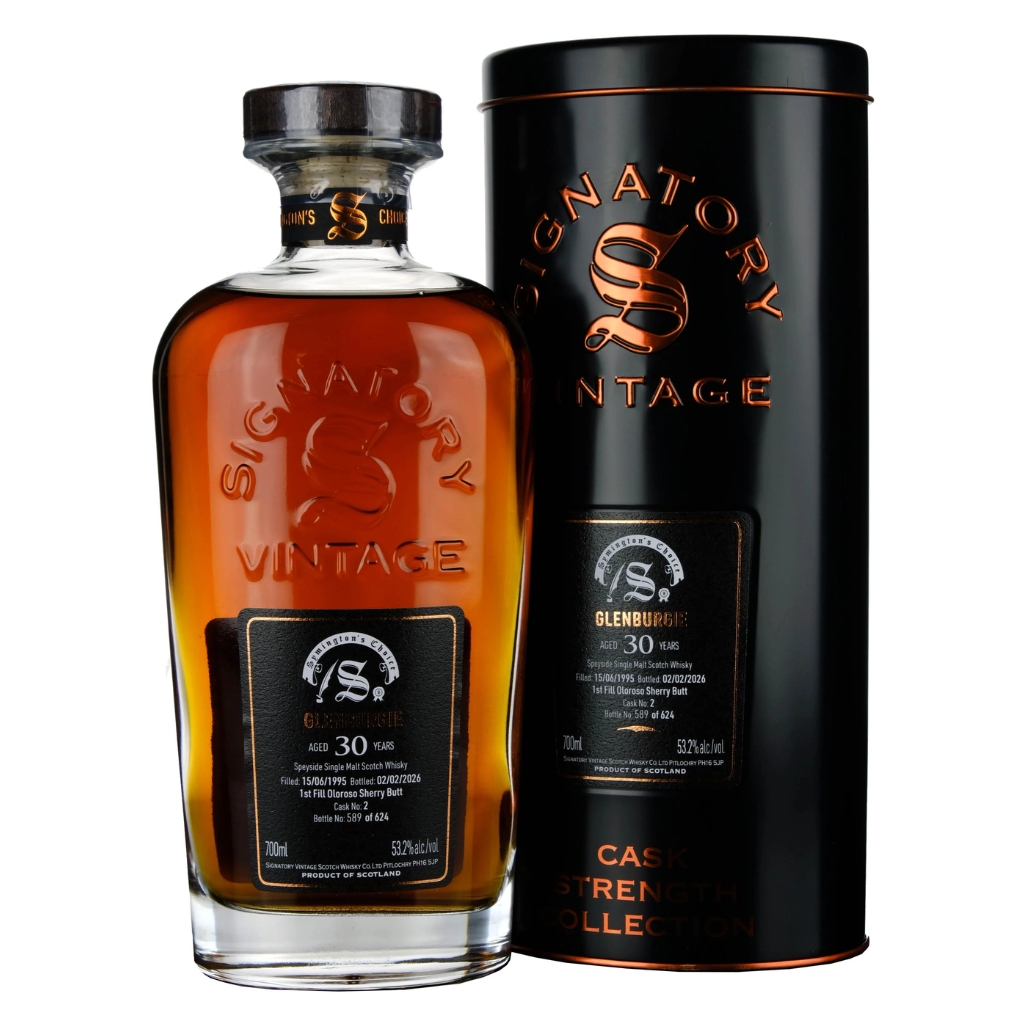 Glenburgie 30 yo (1995/2026), Signatory Vintage – Symington’s Choice (#2), 53.2%