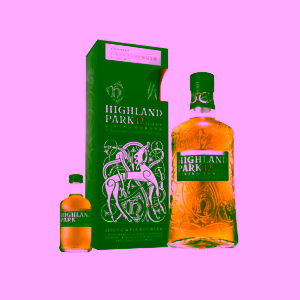 Highland Park 12 yo, Viking Honour, 40% (INKL. Highland Park Cask Strength Release 3 miniature)