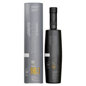 Octomore 16.1 (Bruichladdich), 101.4 PPM Islay Single Malt, 59.3%